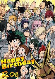 Happy birthday manga