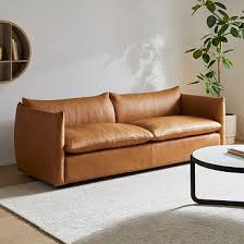 harland leather sofa 88 west elm