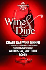 sea captain s wine and dine dinner