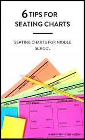 seating charts for middle