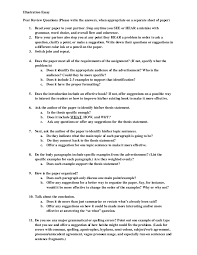 narrative essay peer editing worksheet worksheet answers