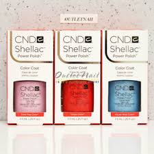 Details About Lot 3 Cnd Shellac Base Top Uv Gel Nail Color Kit Set 7 3ml 0 25oz Choose Any