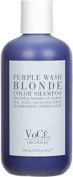 purple wash blonde color shoo