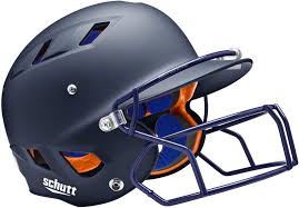 Schutt Junior Air 4 2 Matte Batting Helmet W Mask