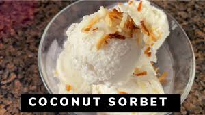 coconut sorbet coconut ice cream how
