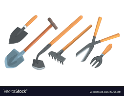 Instruments For Garden Work Vector Image