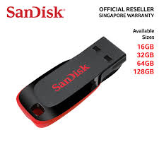 Cheapest time of the year. Sandisk Cruzer Blade Usb 2 0 Flash Drive 20mb S Read Speed 10mb S Write Speed 16gb 32gb 64gb 128gb Cz50 12buy Sg 5 Years Sg Warranty Lazada Singapore