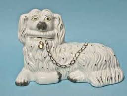 Due to its hand painted nature, each dog figurine has a distinct face with. Staffordshire Dogs