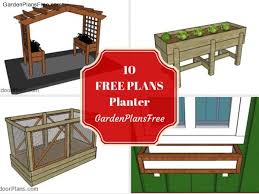 13 Absolutely Free Planter Box Plans