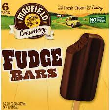 fudge bars 6 pk mayfield dairy farms