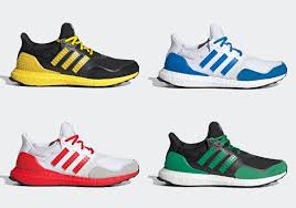 The ultra boost typically retails at $180, but can go up to $240 for special editions and colorways. Lego Adidas Ultraboost Dna Blue Green Yellow Sneakernews Com