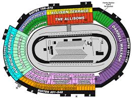 Bristol Motor Speedway And Dragway Seating Chart Ticket