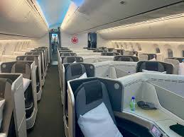 review air canada 787 9 business cl