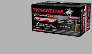 New 17 Winchester Super Magnum Rimfire