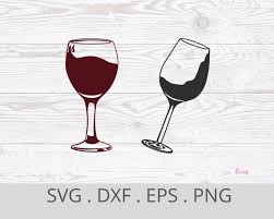 Wine Glass Svg Wine Glass Clipart Wine