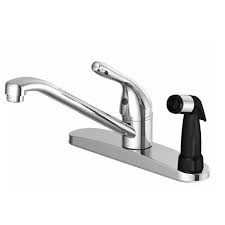 Check spelling or type a new query. Project Source Chrome 1 Handle Kitchen Faucet With Side Spray Lowe S Canada