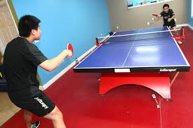 table tennis like a fish and water