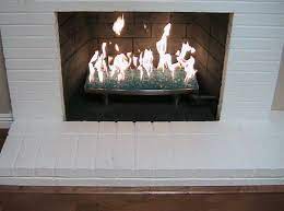 Gas Fireplace Burner Pan