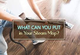 what can you put in your steam mop