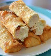 crab rangoon egg rolls small town woman