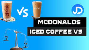 mcdonalds iced coffee vs sugar free