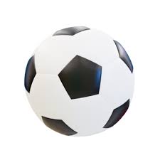 3d minimal football soccer ball
