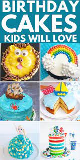 Awesome Birthday Cake Ideas For Kids | Girls birthday cakes easy, Easy kids  birthday cakes, Homemade birthday cakes
