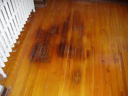 before sanding hardwood floors