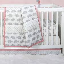 Triangle Dot 3 Piece Baby Crib Bedding