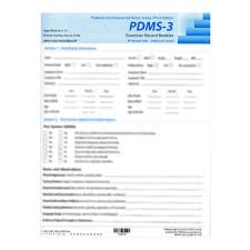 pdms 3 examiner record booklet 25