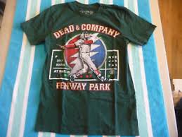 Details About Dead Company Fenway Park Concert T Shirt Mens Small Green 2017 Tour Grateful