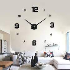 decorative mirror wall clock
