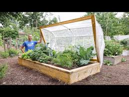 How To Build A Raised Bed Cover Using