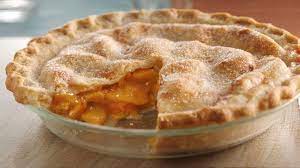 Peach Pie Recipe Easy gambar png