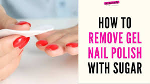 how to remove gel nail polish with