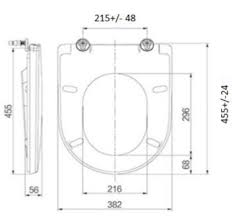 B6206p2 Uf Toilet Seat Cover Bacera