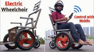 mobile operated electric wheelchair