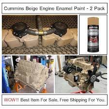 Cummins Beige Engine Enamel Spray Paint