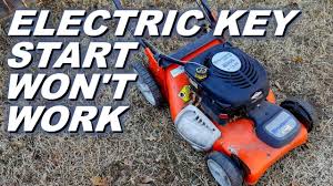 My specific model is 917.370441, although the location and method is the same for many craftsman electric start mowers. Electric Key Start Not Working After Long Outdoor Exposure Youtube