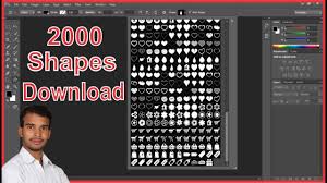 Download Custom Shapes For Photoshop And In