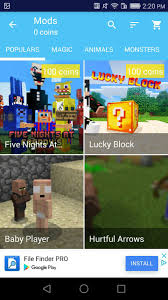 Minecraft apk 1.16.210.60.apk minecraft is a game about placing blocks and going on adventures.explore randomly generated worlds and build amazing things from the simplest of homes allows to access internet network. Mod Master For Minecraft Pe 4 2 5 Download For Android Apk Free