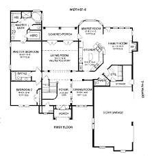 House Plan 80000 European Style With