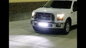 Ijdmtoy 2015 Up Ford F 150 Lower Bumper Led Light Bar Install