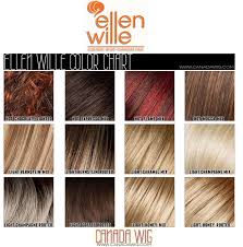 Ellen Wille Wig Color Chart