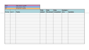 Excel Task List Template Printable Checklist Template Microsoft