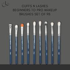 cuffs n lashes makeup brushes the