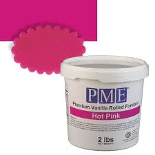 Pme Premium Rolled Fondant Hot Pink