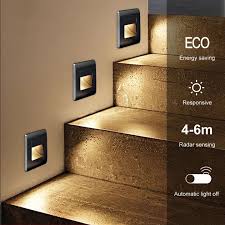 Ac 180 240v Led Recessed Wall Sconce