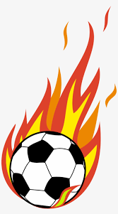 Soccer Ball With Flames Clipart - Flaming Soccer Ball Png - Free  Transparent PNG Download - PNGkey