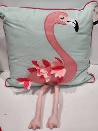 Novogratz Pink Flamingo 3d Feathers